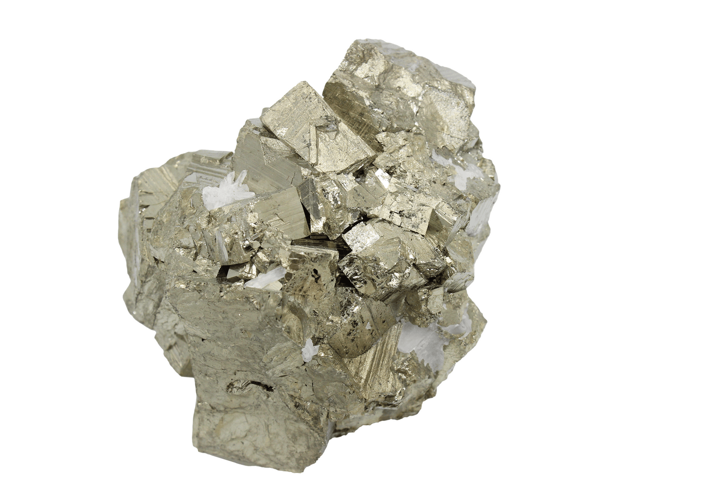 Pyrite Crystal Cluster- E