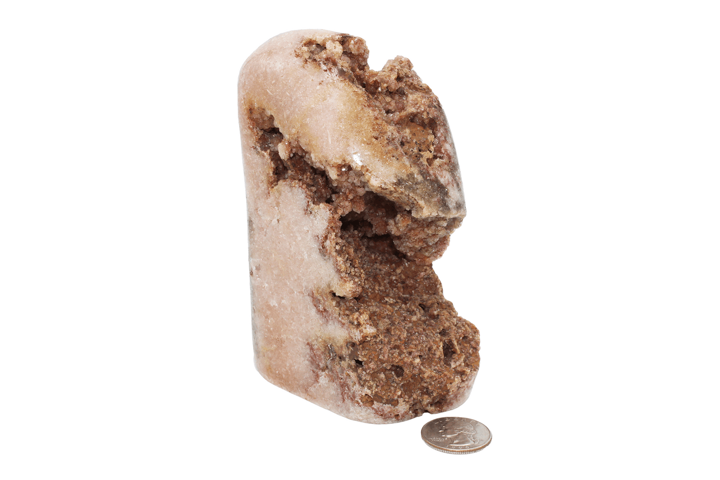 Pink Amethyst Druzy-A