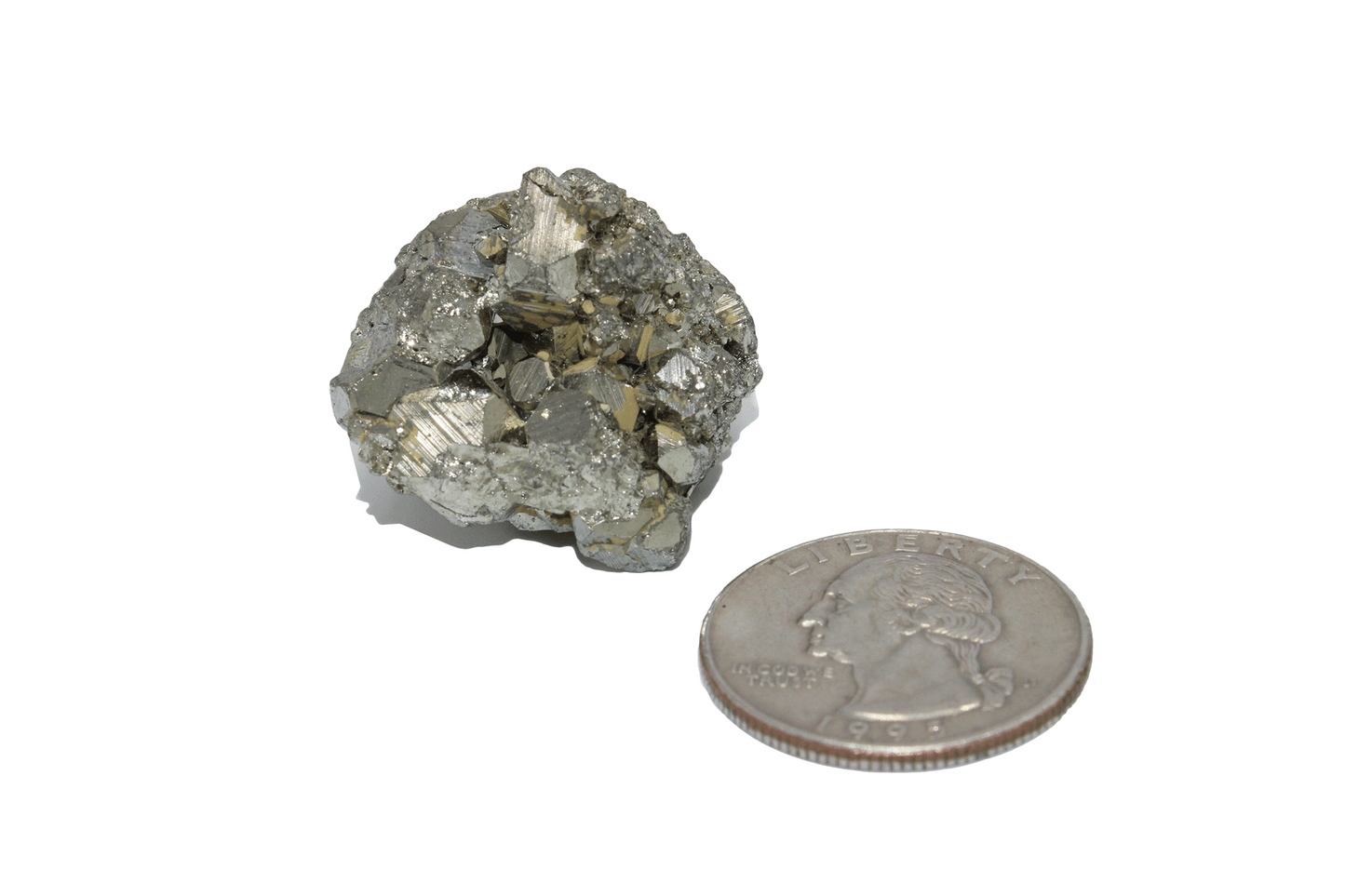 Pyrite Crystal Cluster (Small)