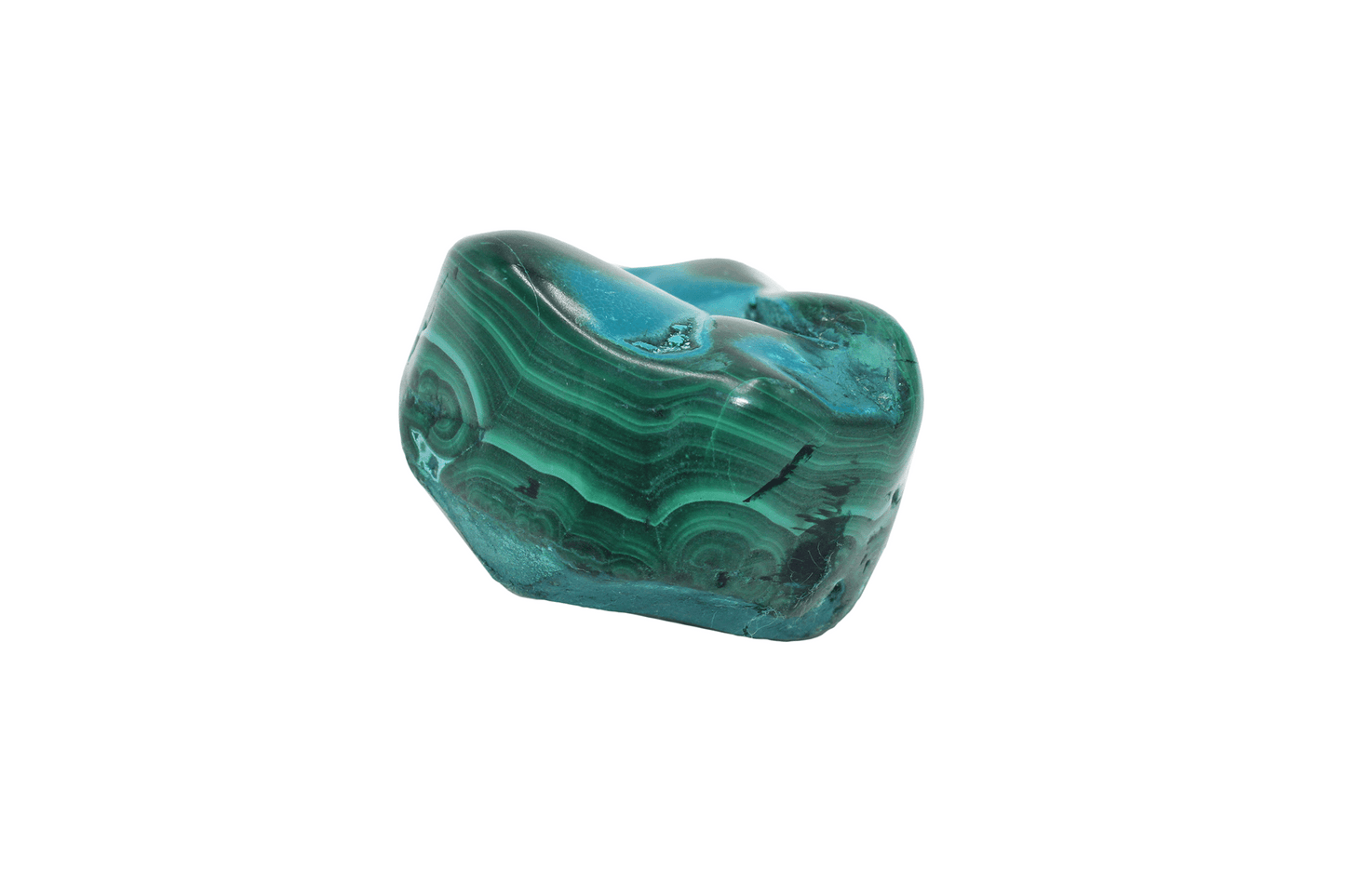 Malachite with Chrysocolla -A