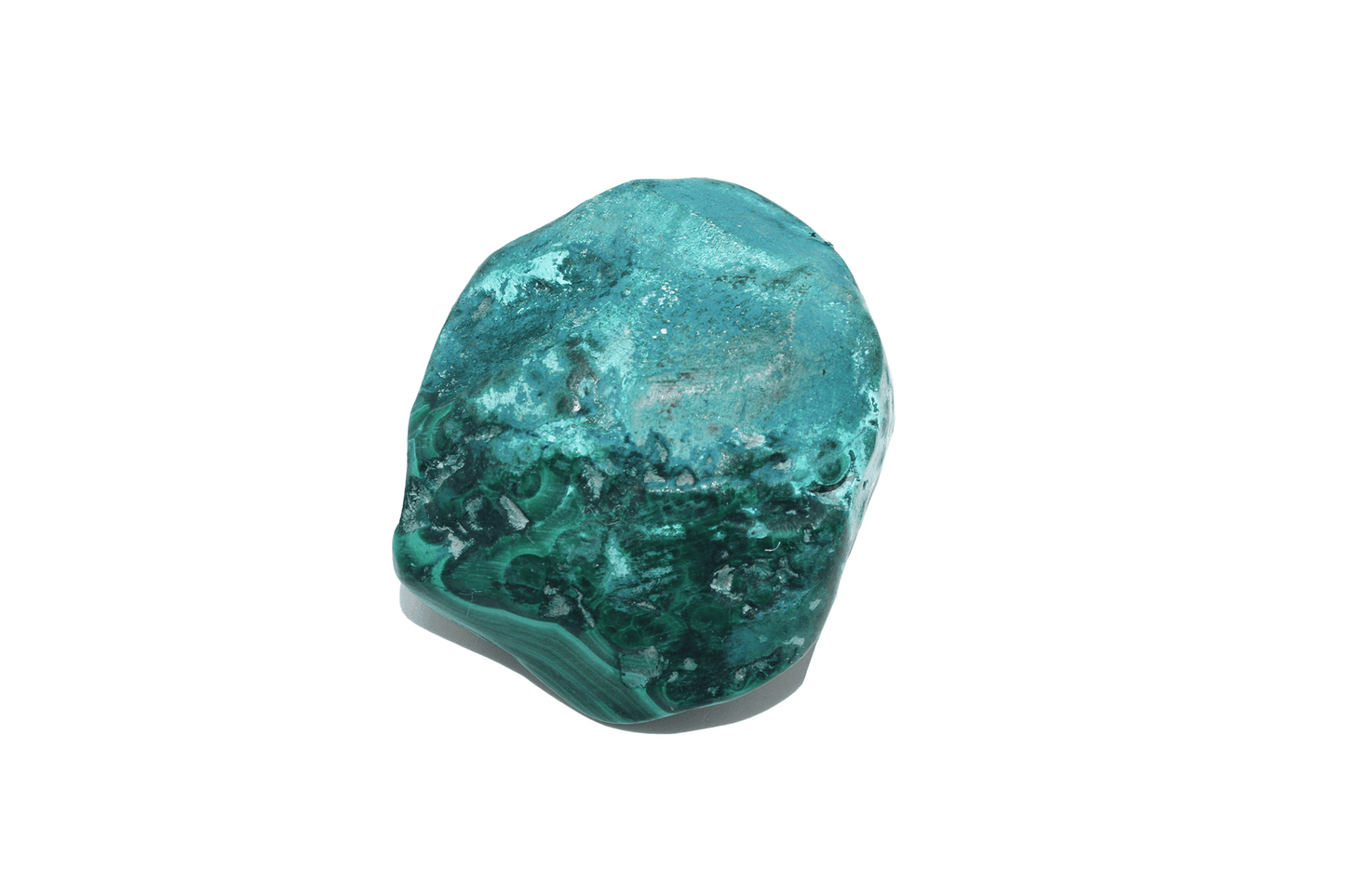 Malachite with Chrysocolla -A