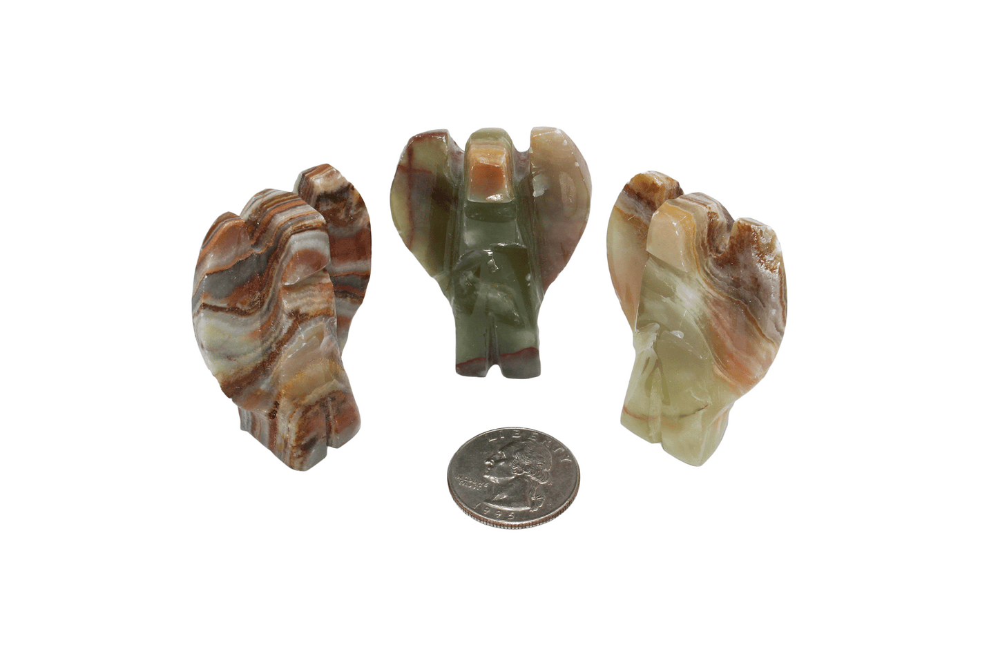 Green Onyx Angel (2-inch)