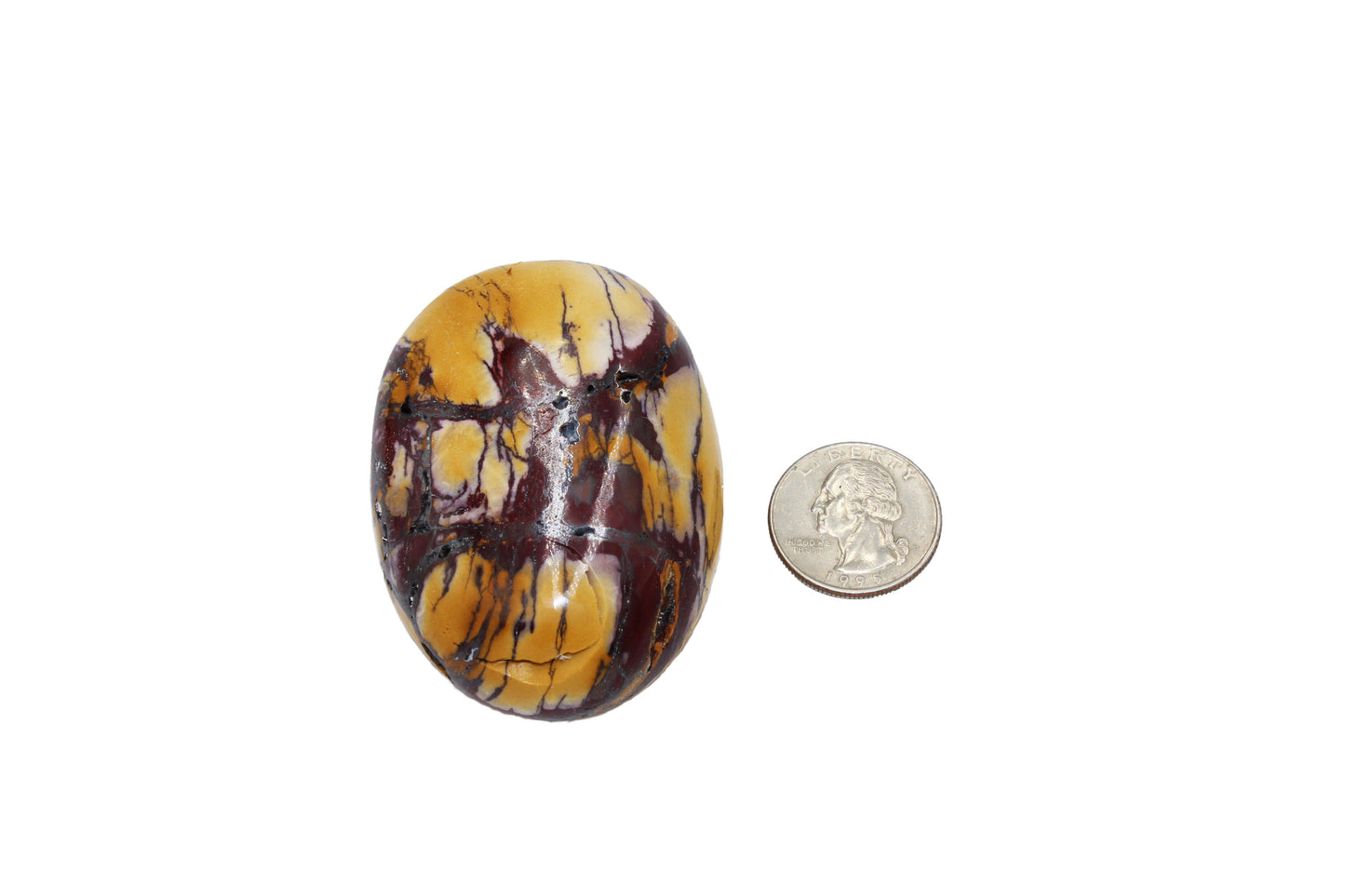Mookaite Jasper Palm Stone