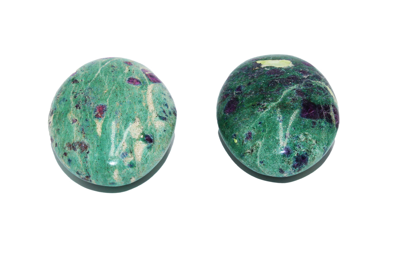 Ruby Fuchsite Palm Stone