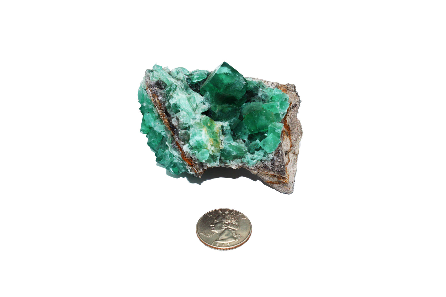 Day Fluorescent Fluorite Large - B