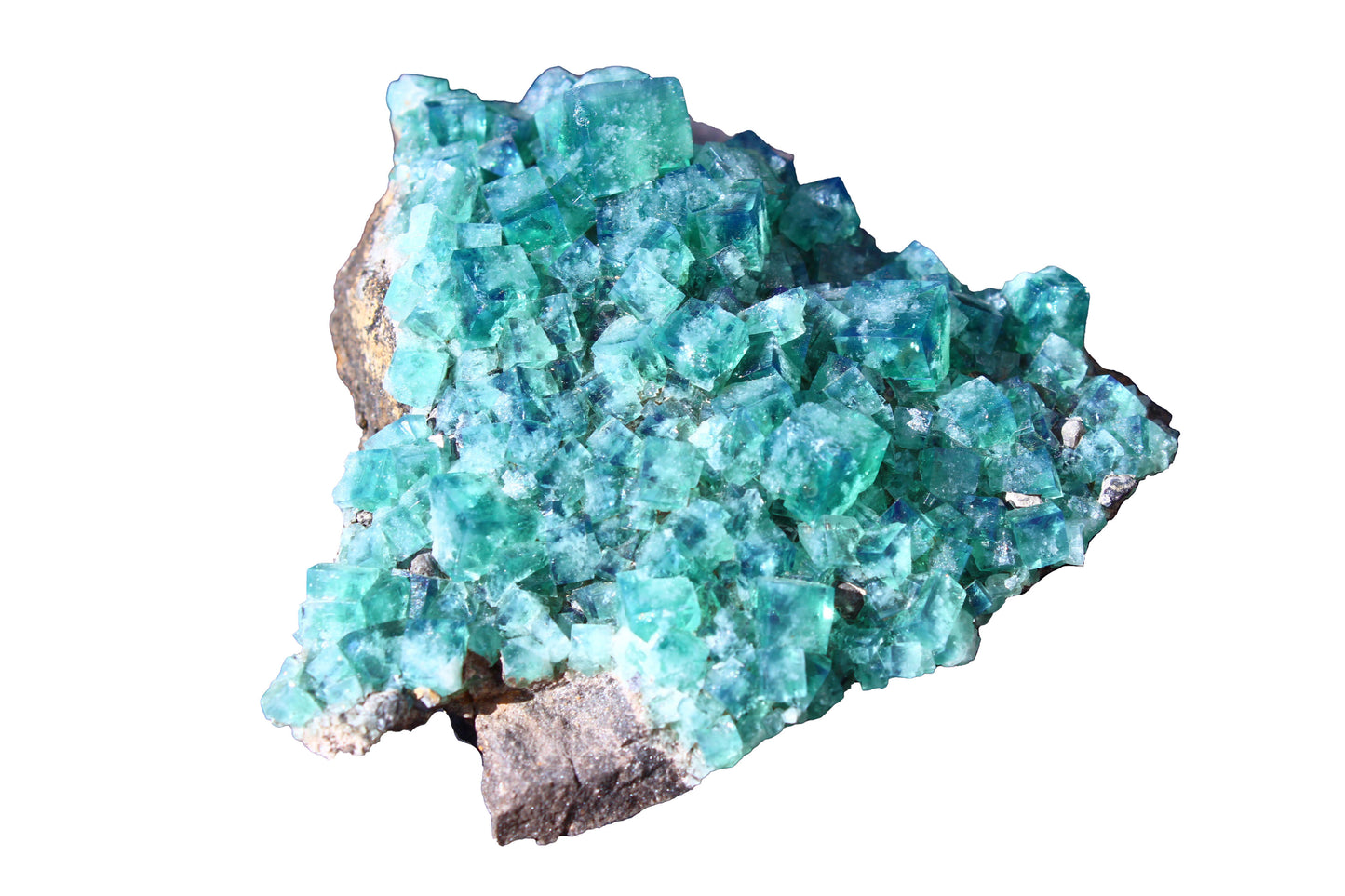 Day Fluorescent Fluorite Large - A