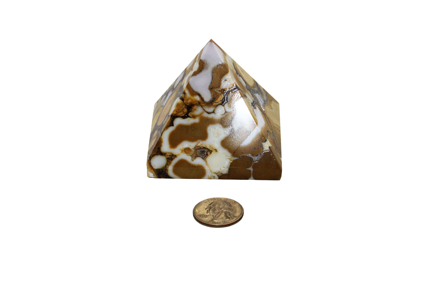 Spotted Agate Pyramid
