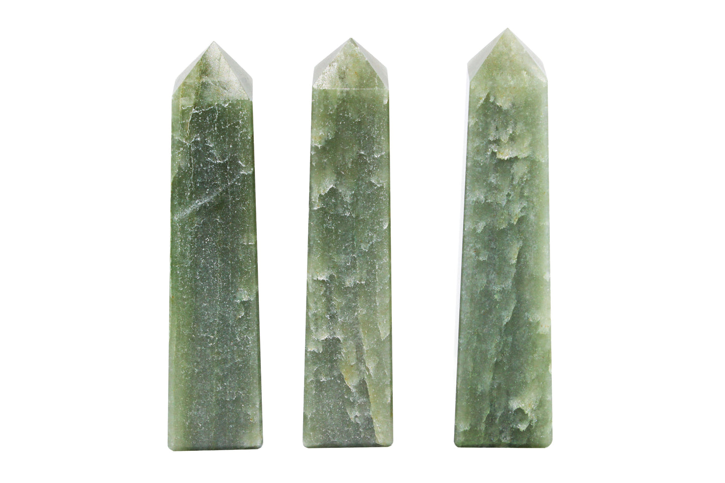 Green Aventurine Obelisk - Medium