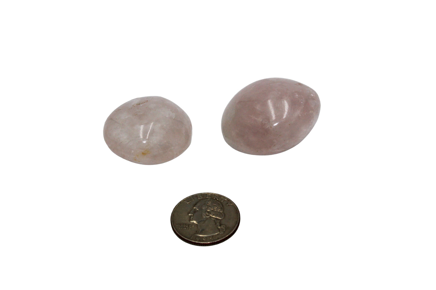 Rose Quartz Palm Stone
