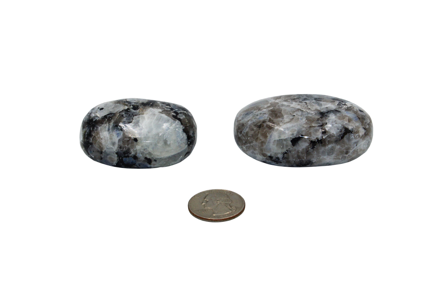 Rainbow Moonstone Palm Stone