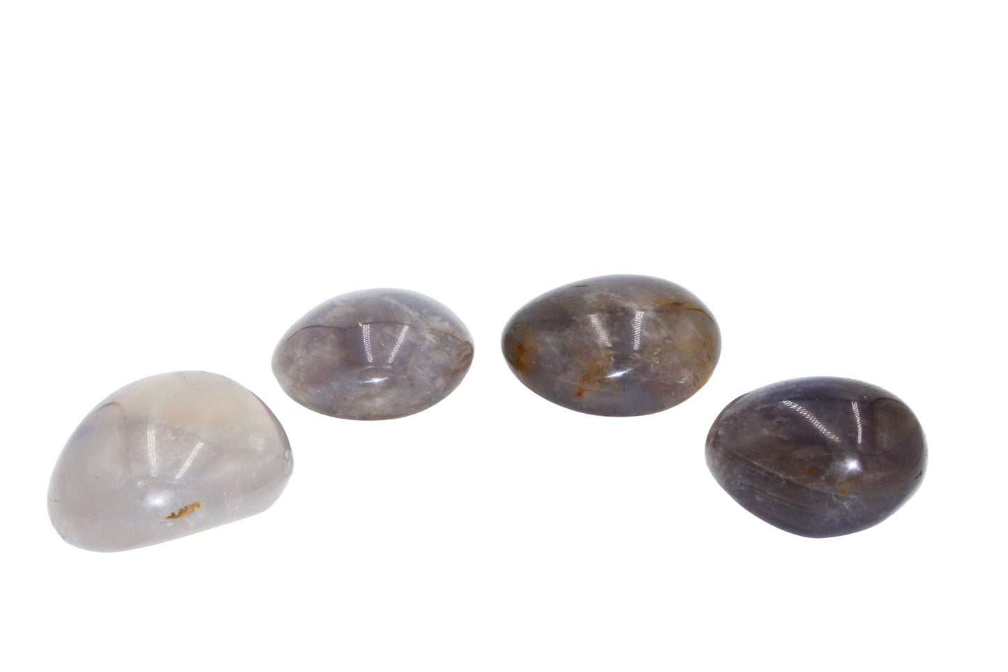 Blue Rose Quartz Palm Stone
