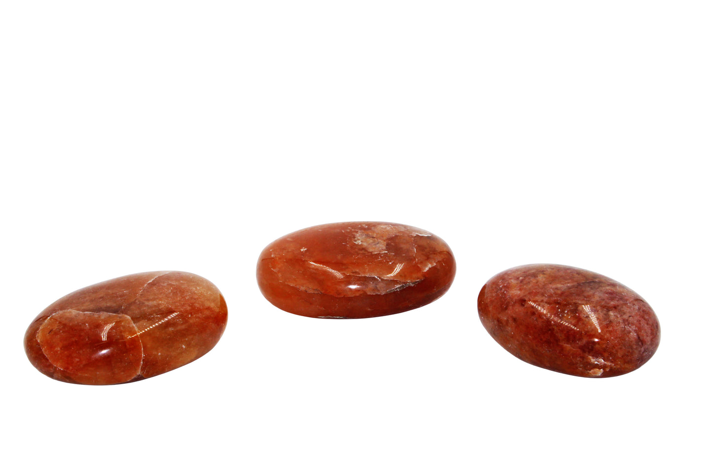 Red Aventurine Palm Stone
