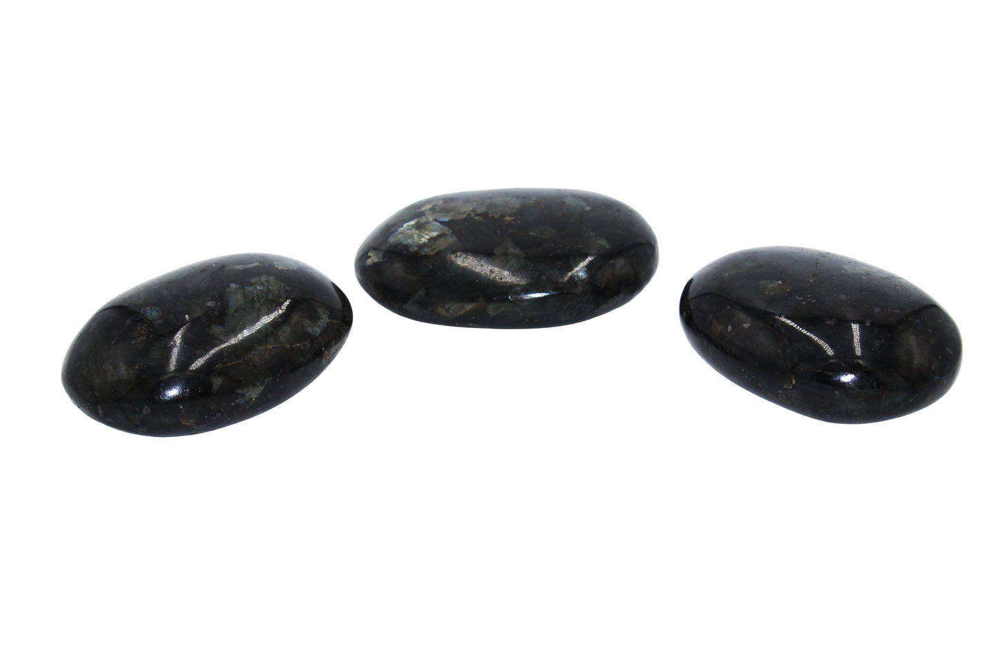 Larvikite Palm Stone