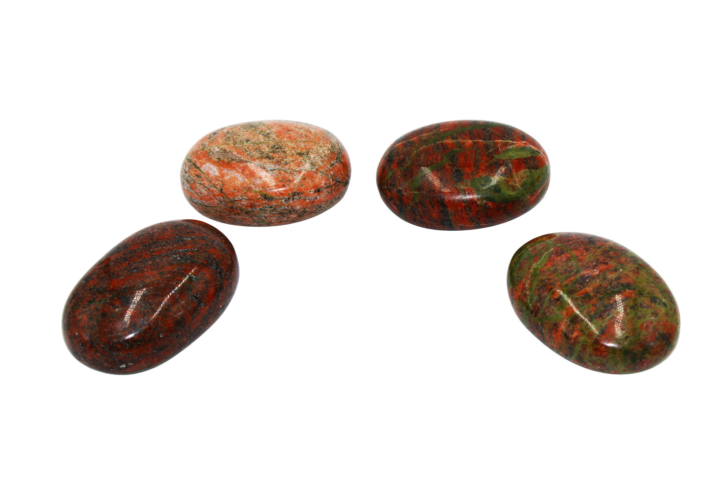 Unakite Palm Stone