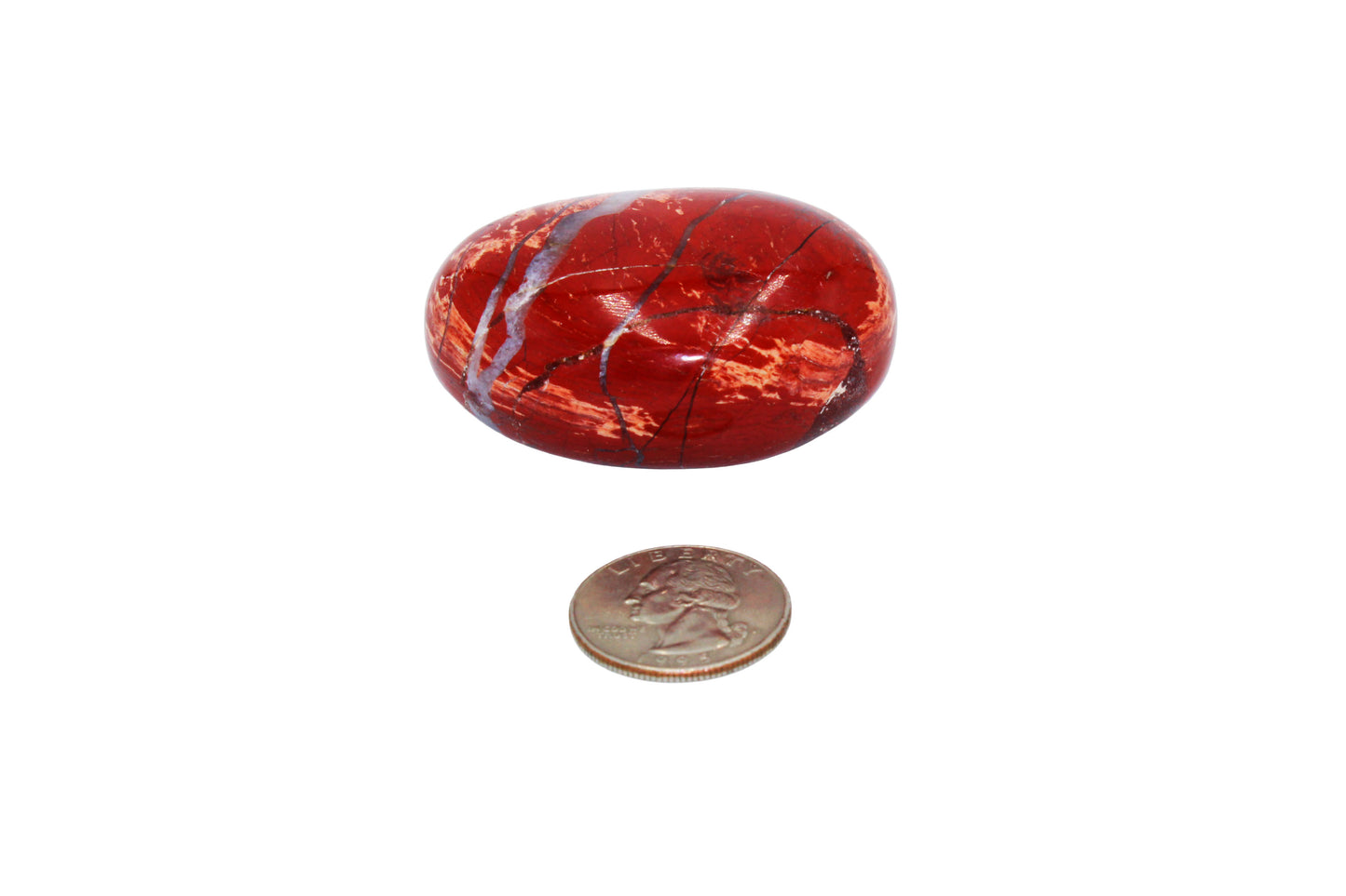 Snakeskin Jasper Palm Stone