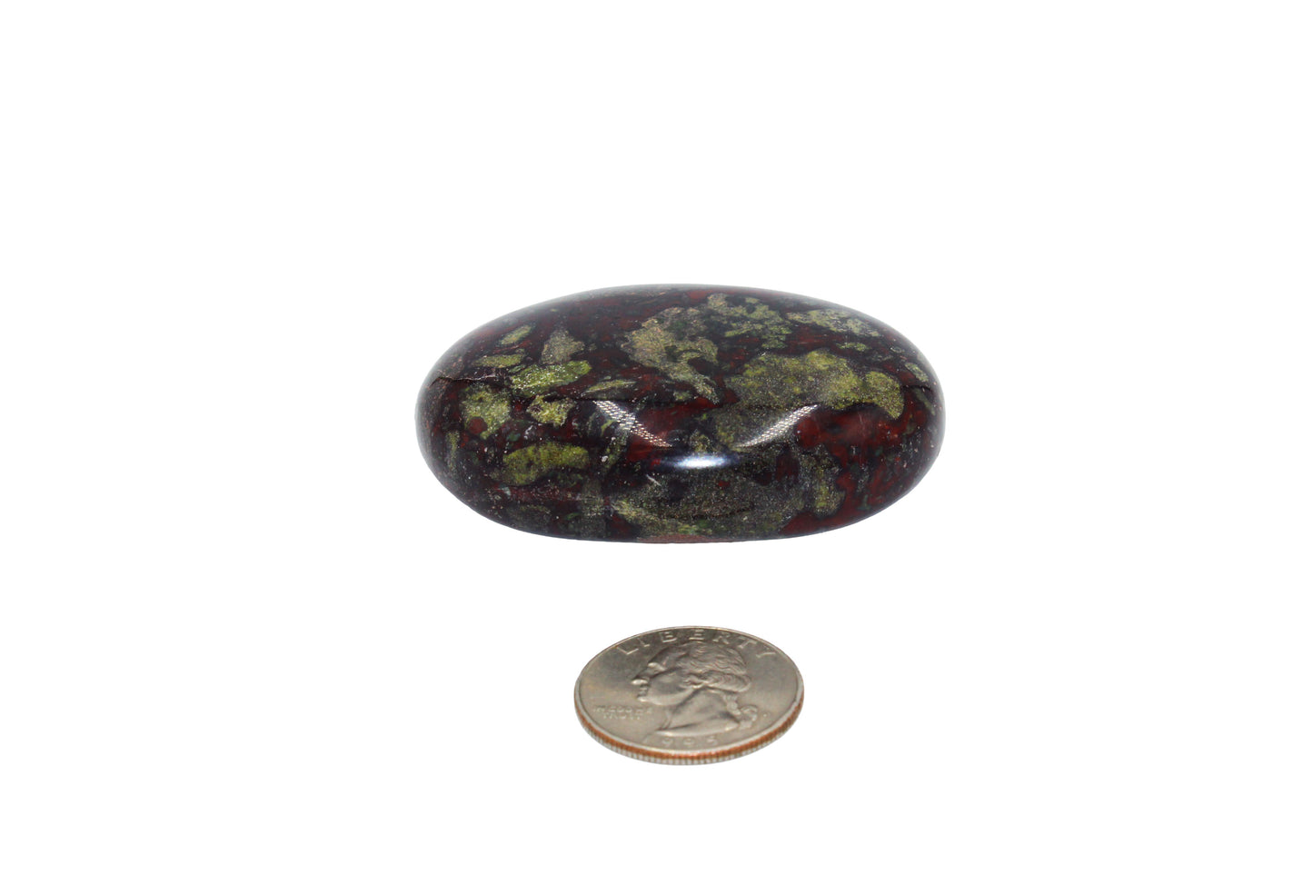 Dragons Blood Jasper Palm Stone
