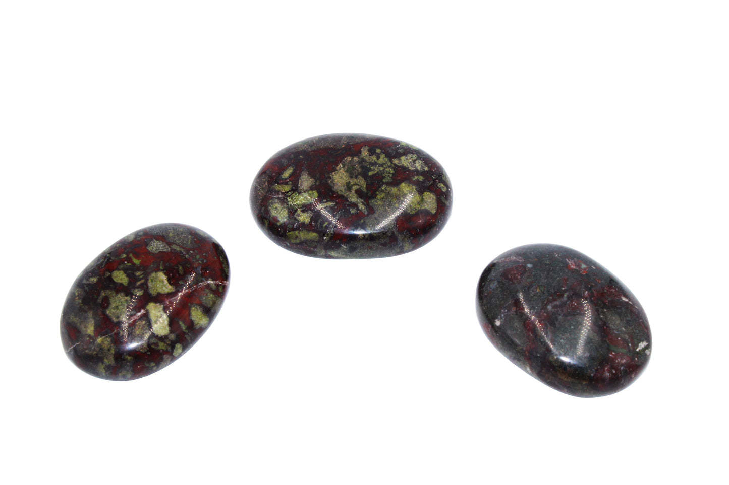 Dragons Blood Jasper Palm Stone