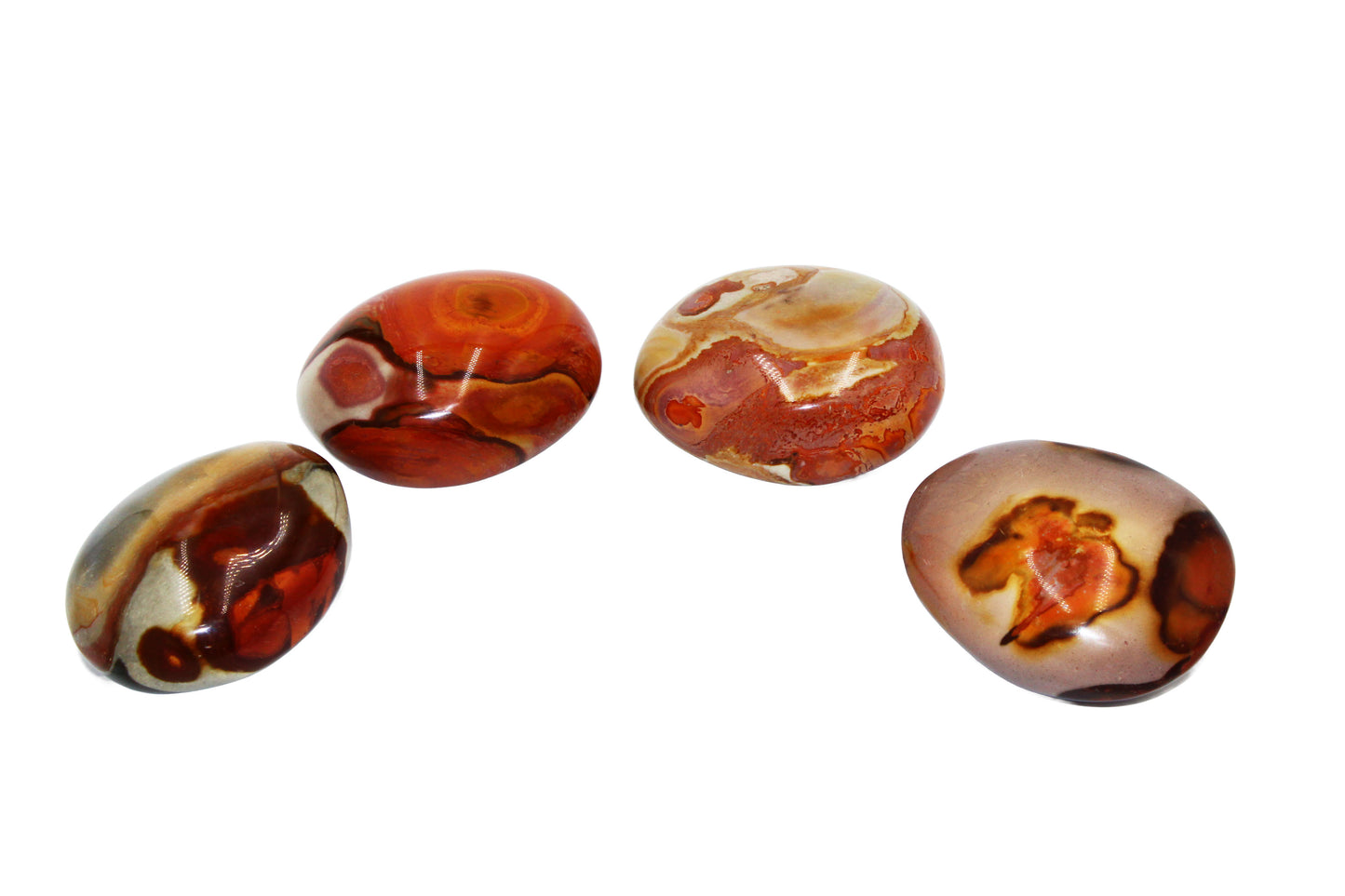 Polychrome Jasper Palm Stone - Large