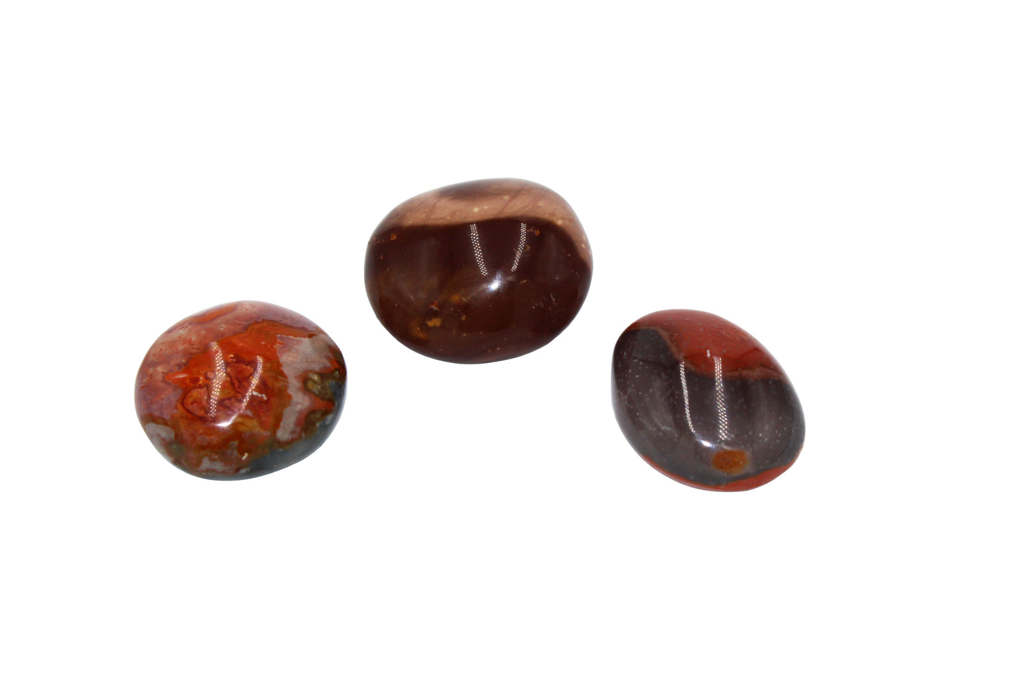 Polychrome Jasper Palm Stone - Small