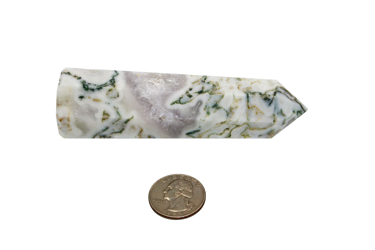 Tree Agate Obelisk