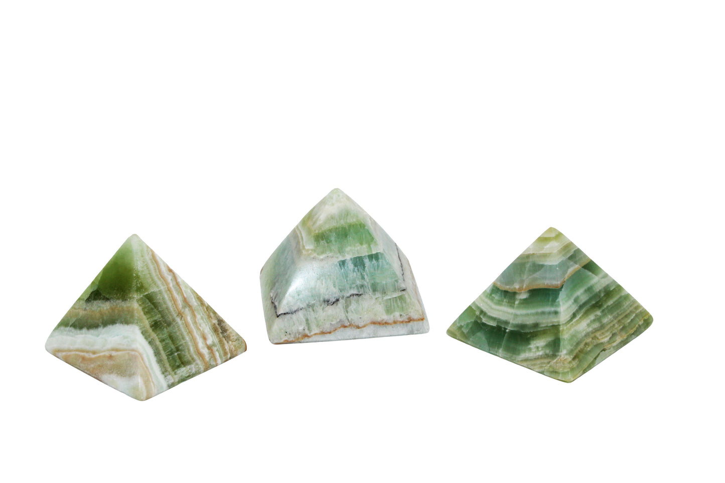 Lime Calcite Pyramid