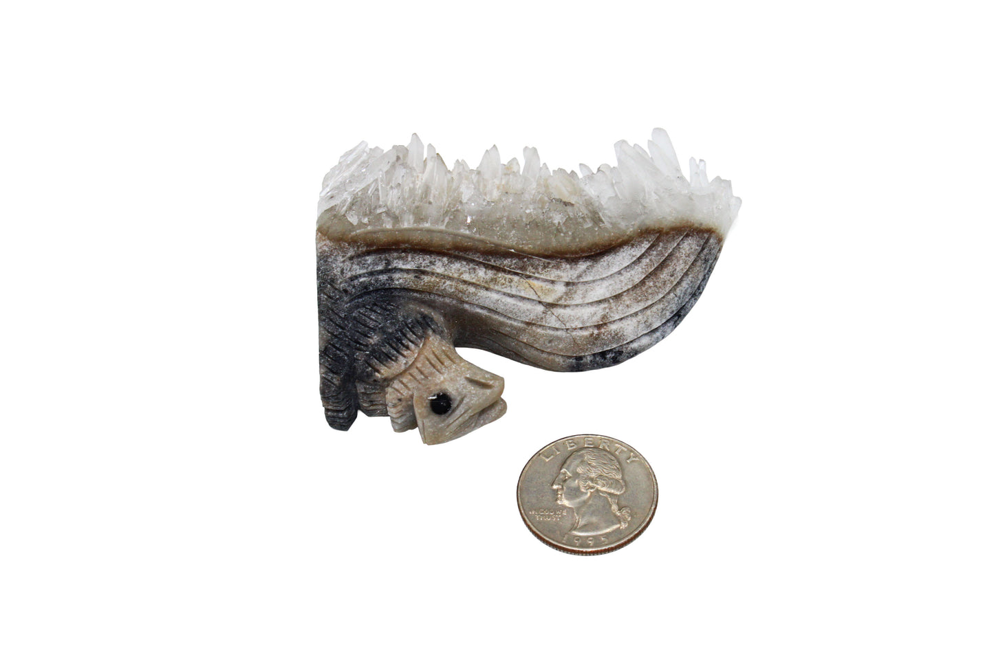 Squirrel Quartz Cluster