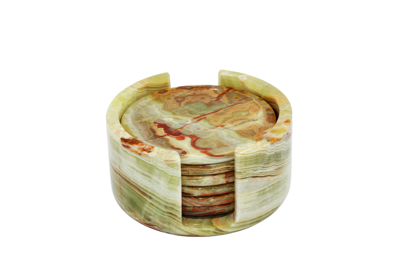 Green Onyx Coaster