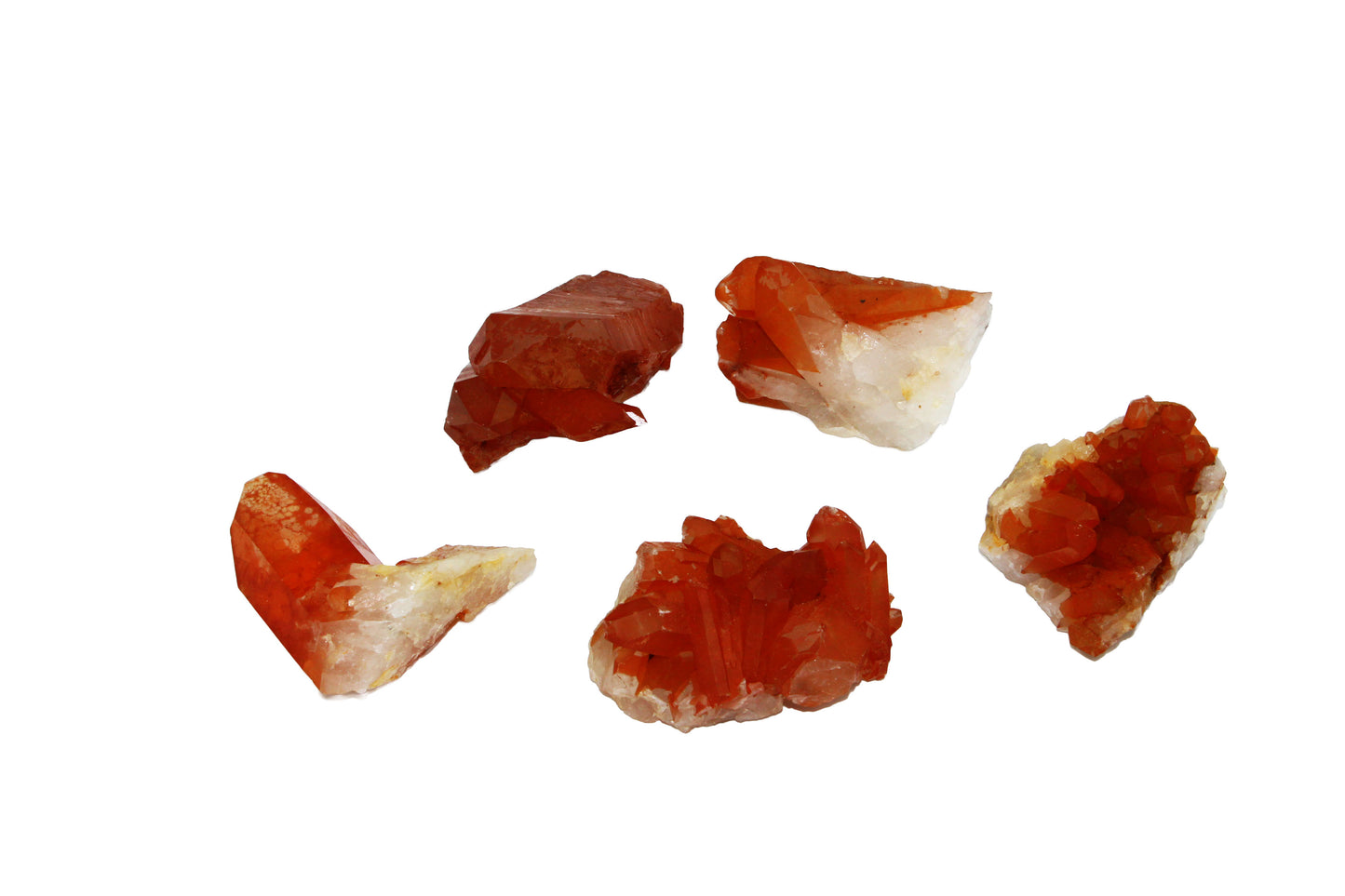 Tangerine Quartz Small Cluster