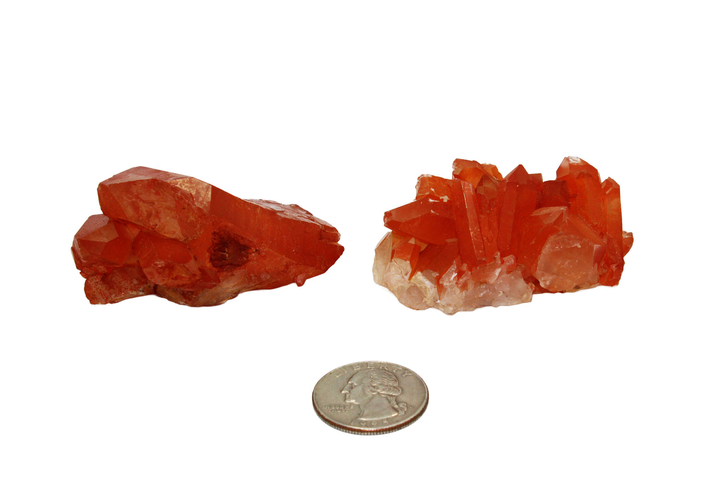 Tangerine Quartz Small Cluster