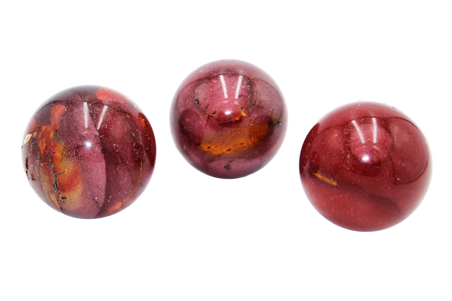 Mookaite Jasper Red Sphere