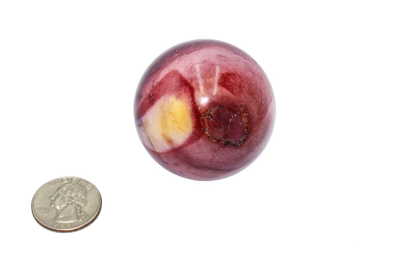 Mookaite Jasper Red Sphere