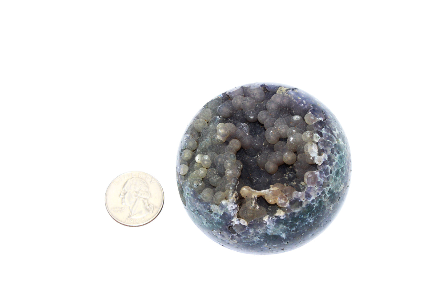 Grape Agate Sphere