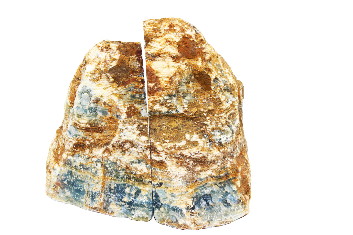 Blue Onyx Bookend