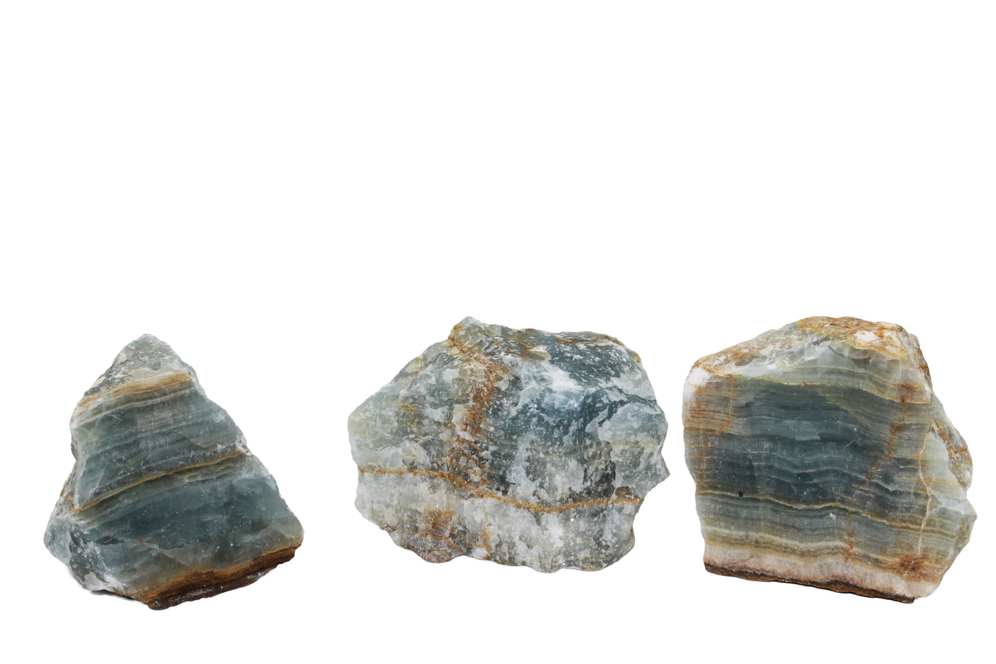 Blue Onyx One Side Polished