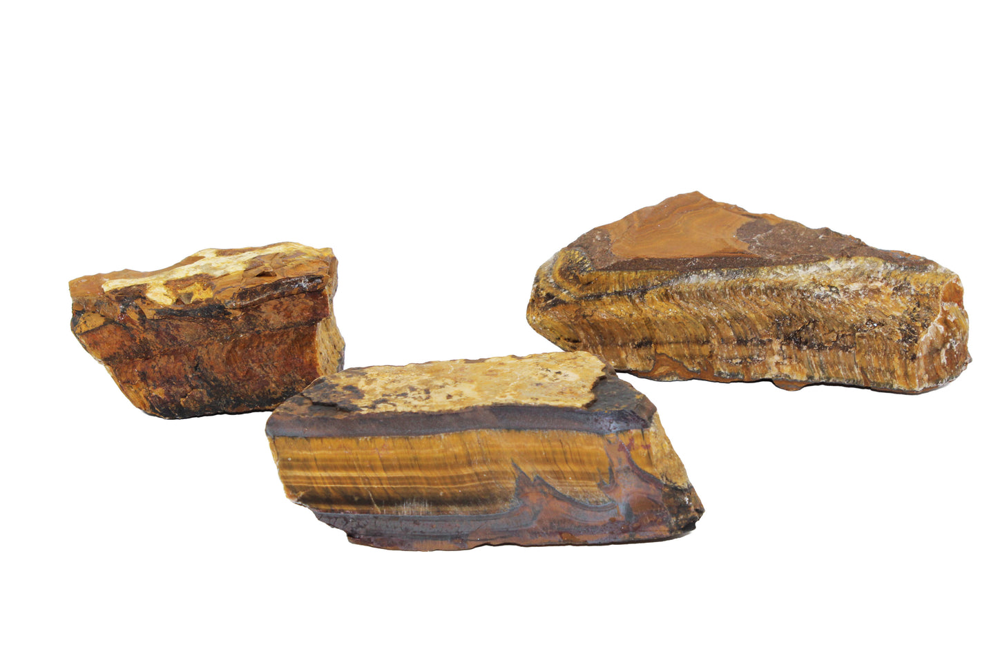Tigers Eye One-Side Polished