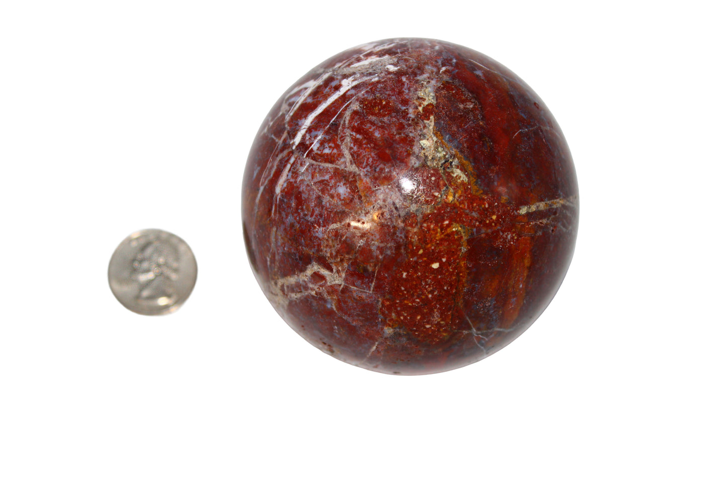 Red Jasper Sphere