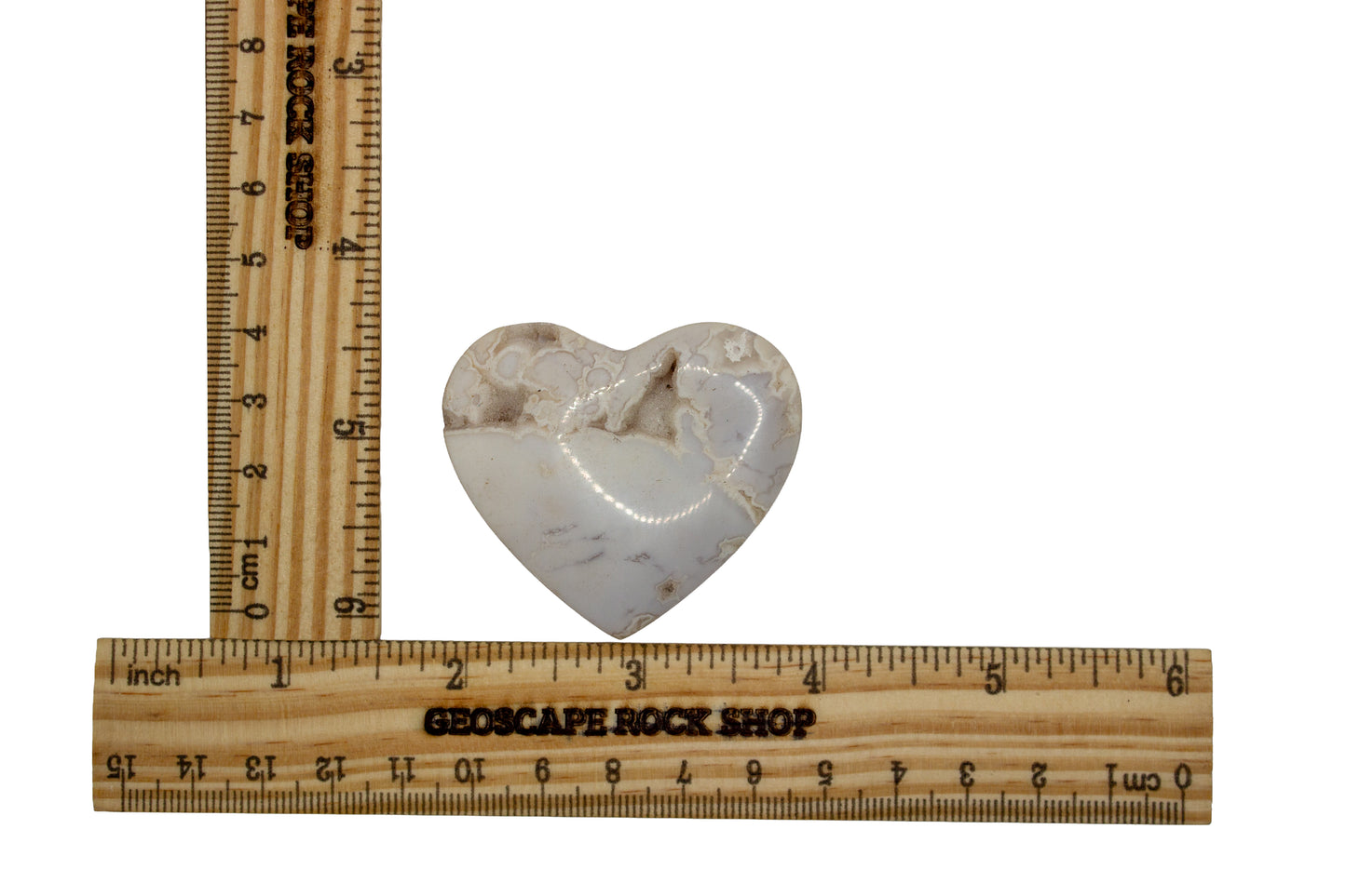 Agate Heart Cabochons