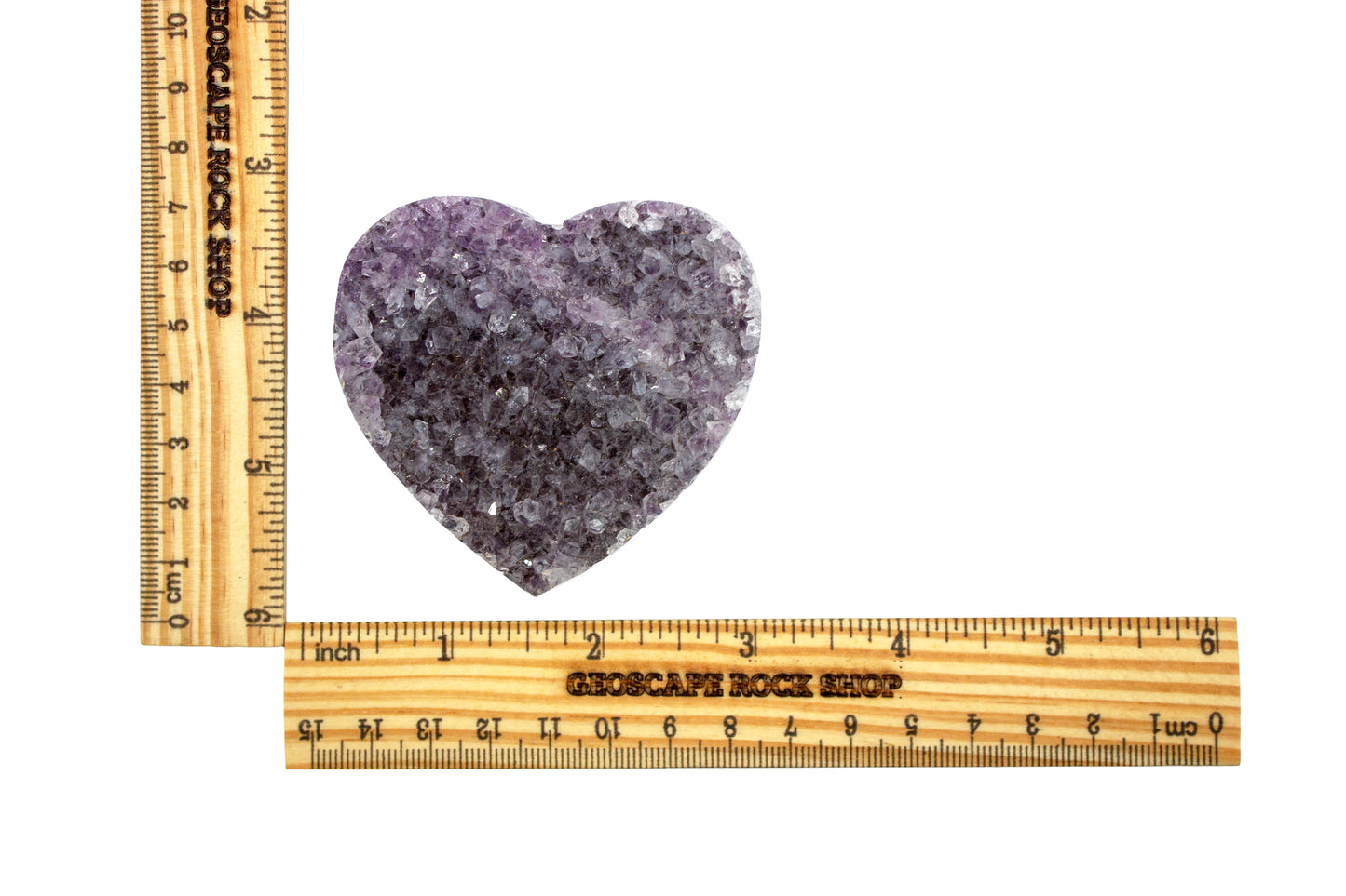 Amethyst Shape Heart