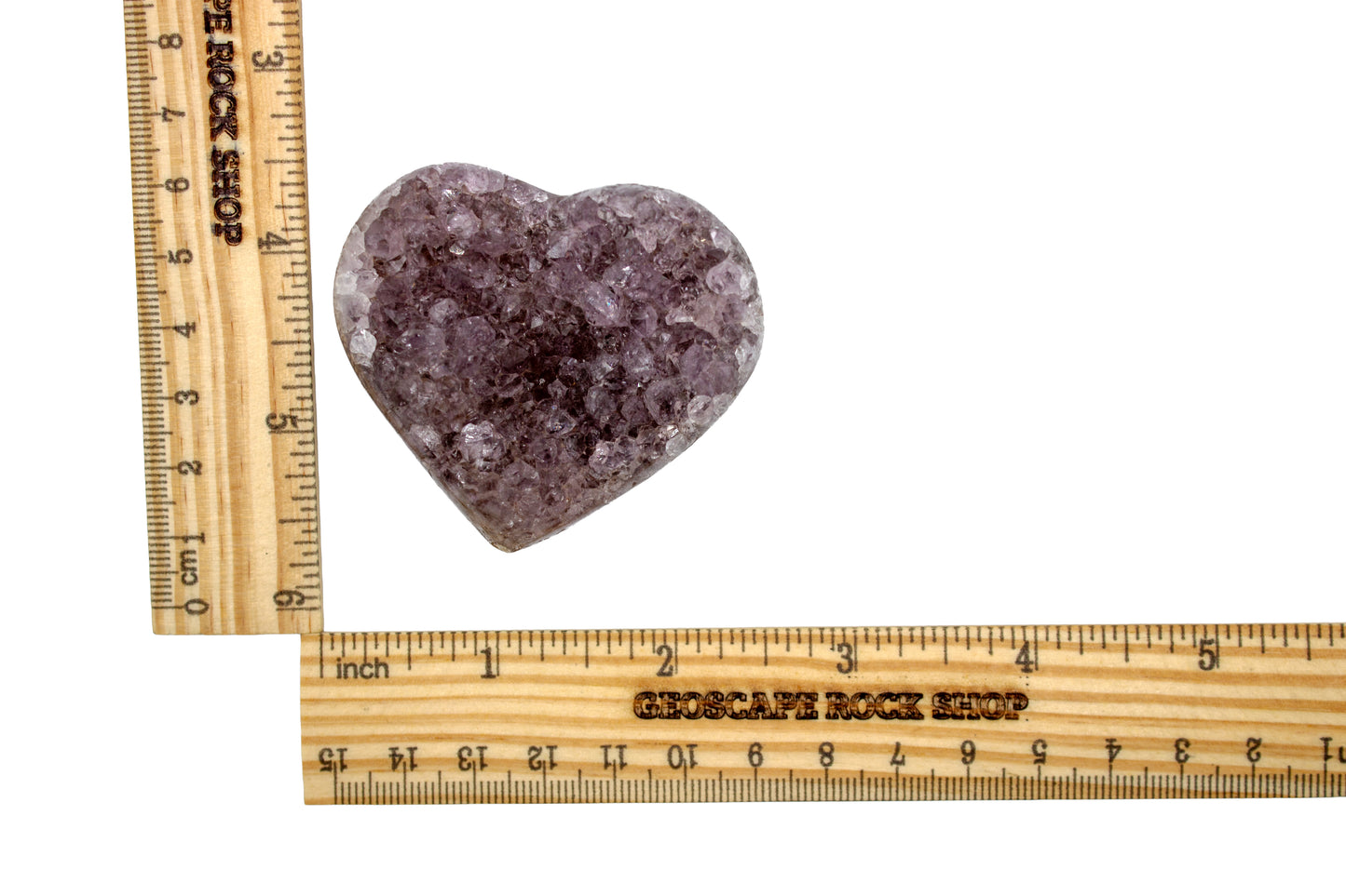 Amethyst Shape Heart