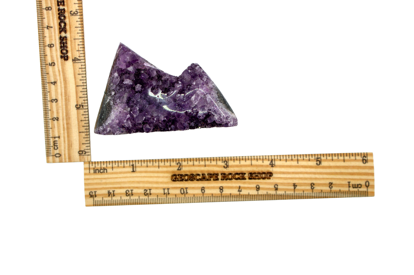 Amethyst Shape Mountains