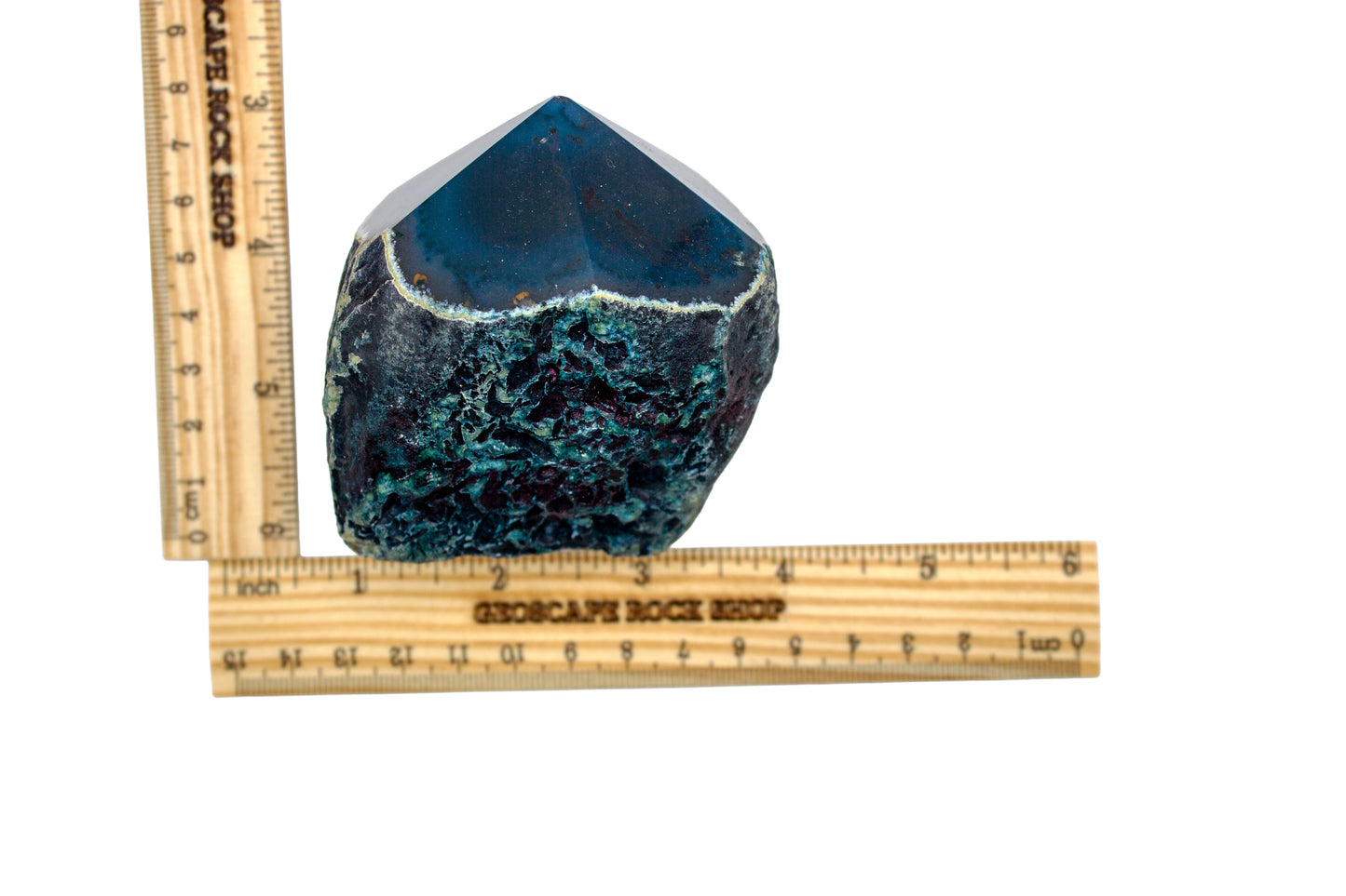 Blue Agate Top Polished