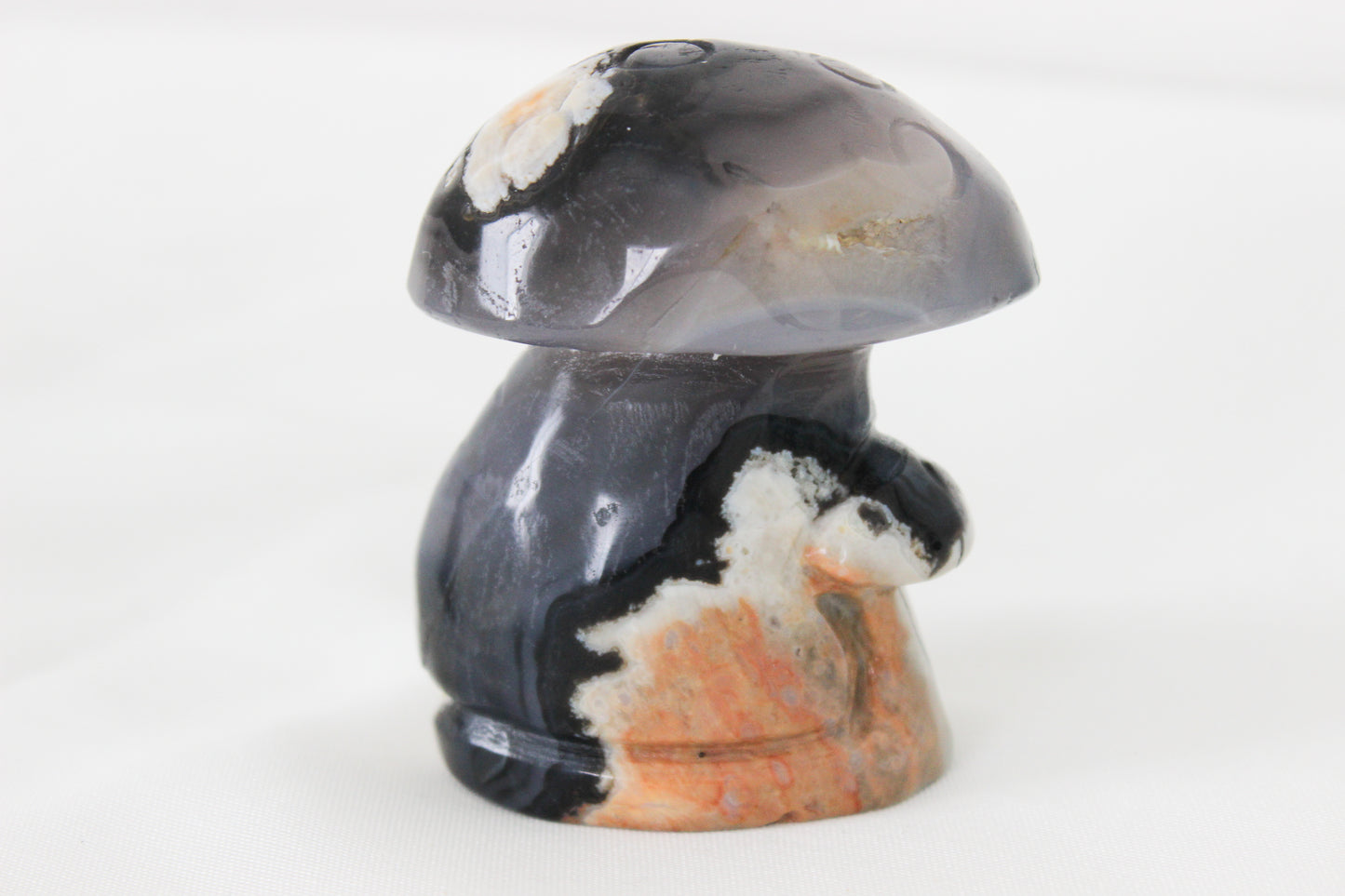 Fluorescent Agate Mushrooms