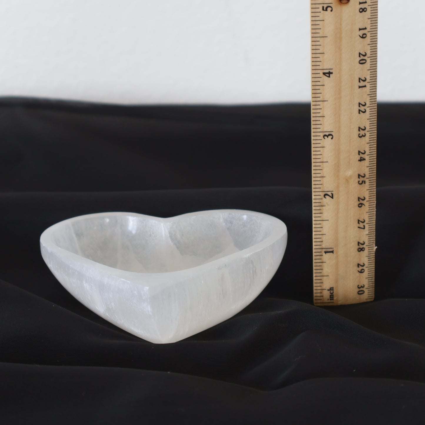 Selenite Heart Bowl