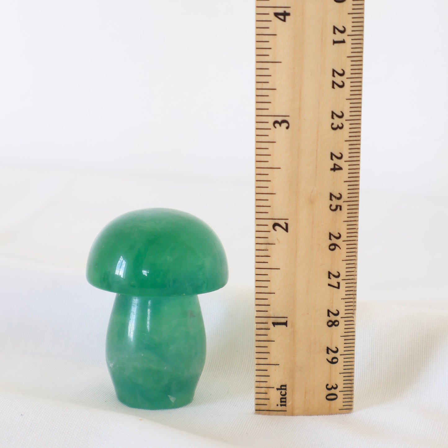 Fluorite Mushroom Carving