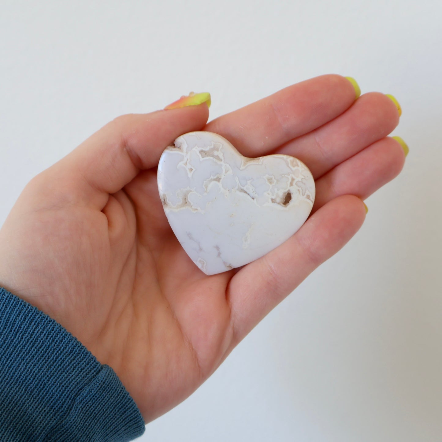 Agate Heart Cabochons
