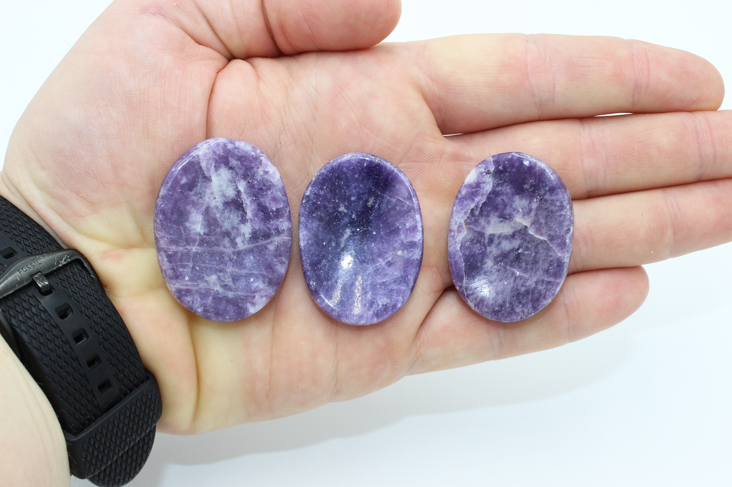 Lepidolite Worry Stone