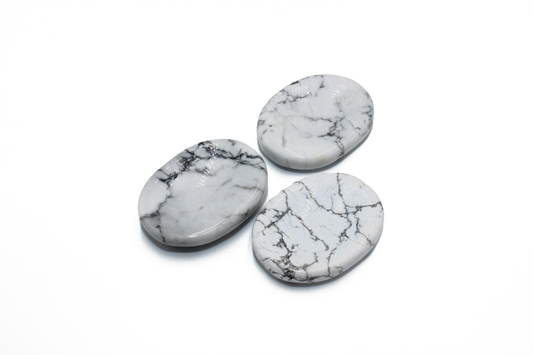 Howlite Worry Stone