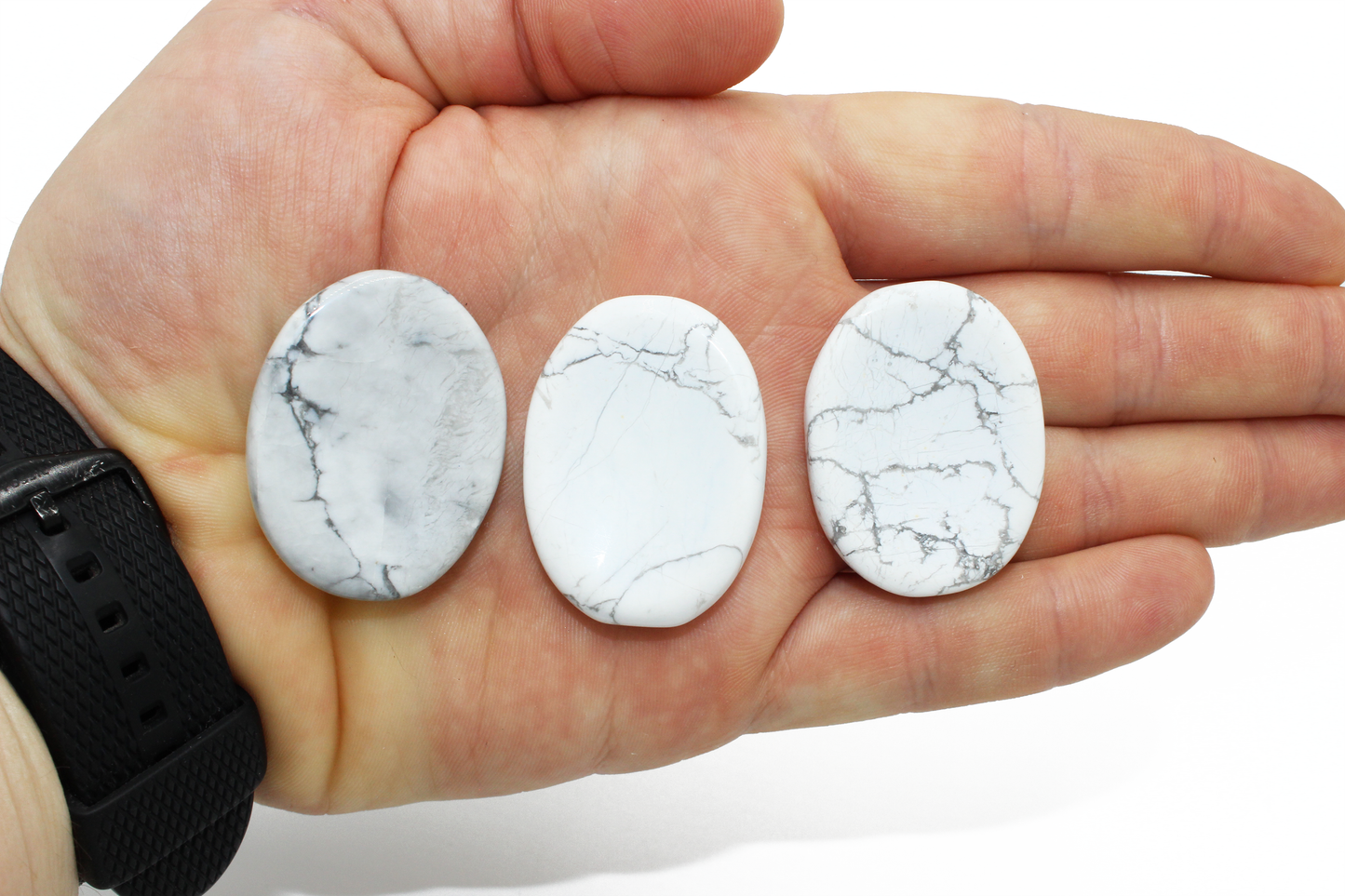 Howlite Worry Stone