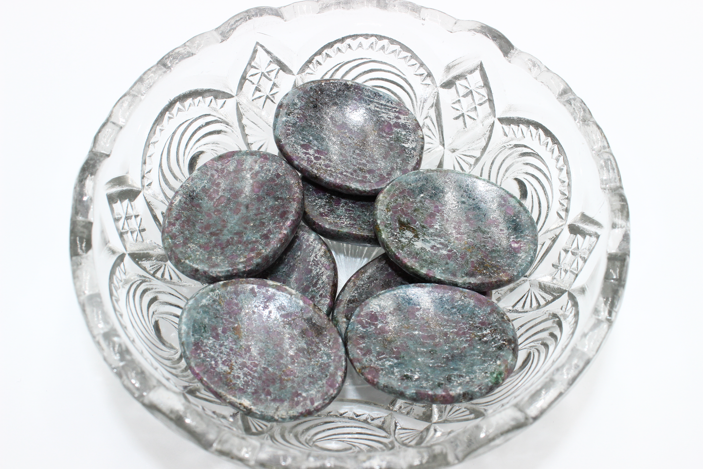 Ruby Kyanite Worry Stone