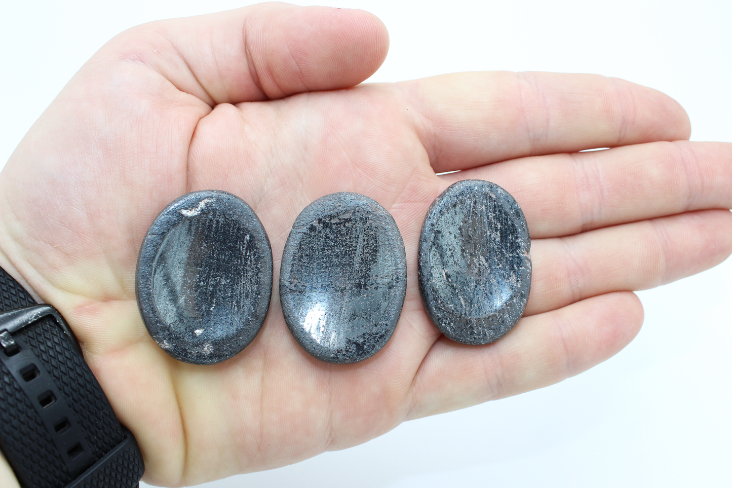 Hematite Worry Stone